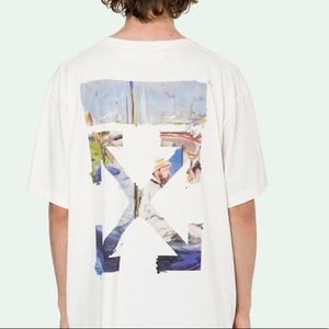Off White 19ss Paint Arrow Tee size L